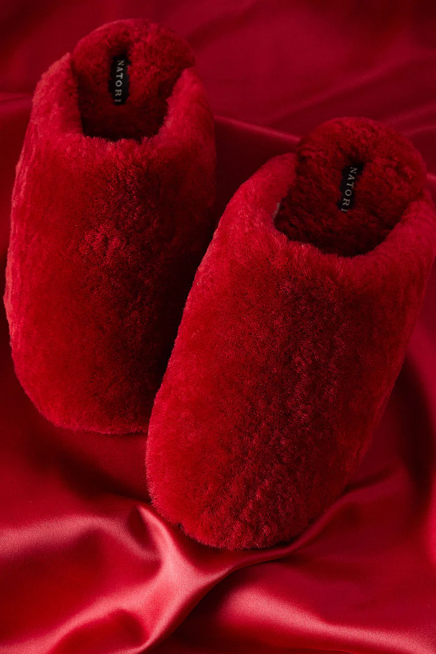 Bliss Genuine Shearling Slide - Image 7