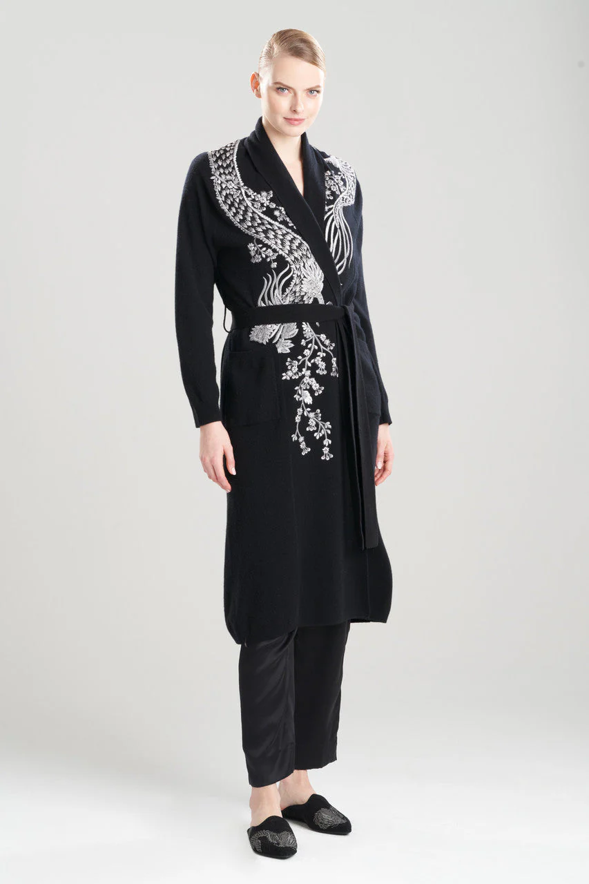 Cashmere Embroidered Dragon Robe - Image 5