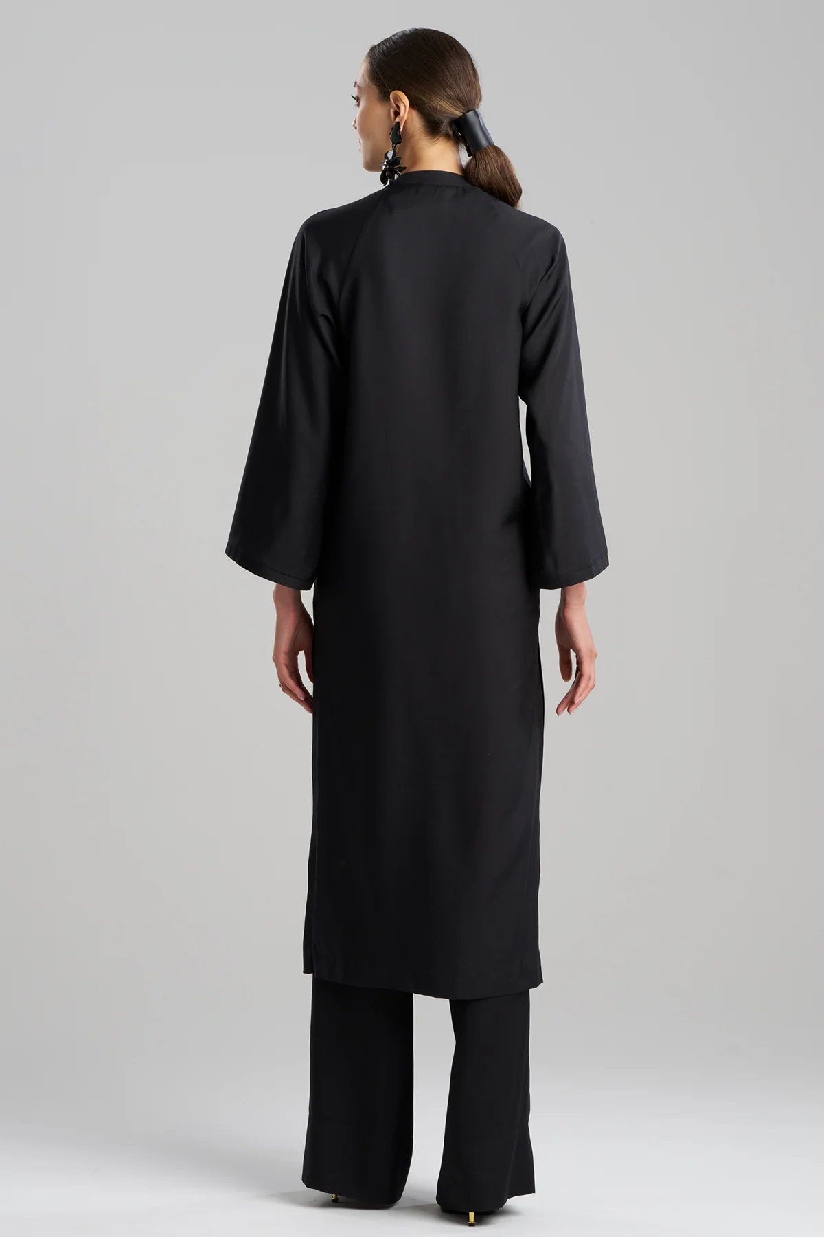 Cotton Silk Twill Tunic - Image 2