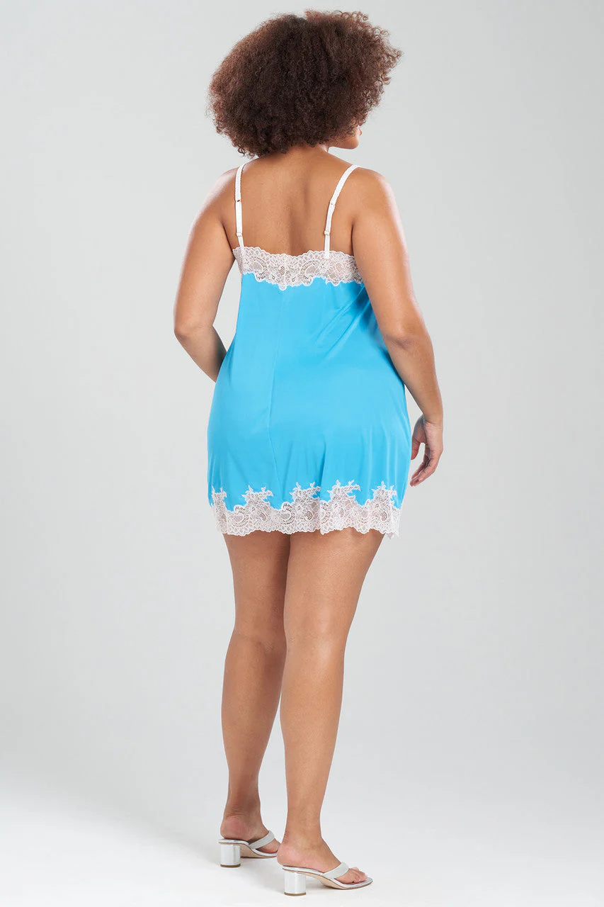 Enchant Lace Trim Chemise - Image 60
