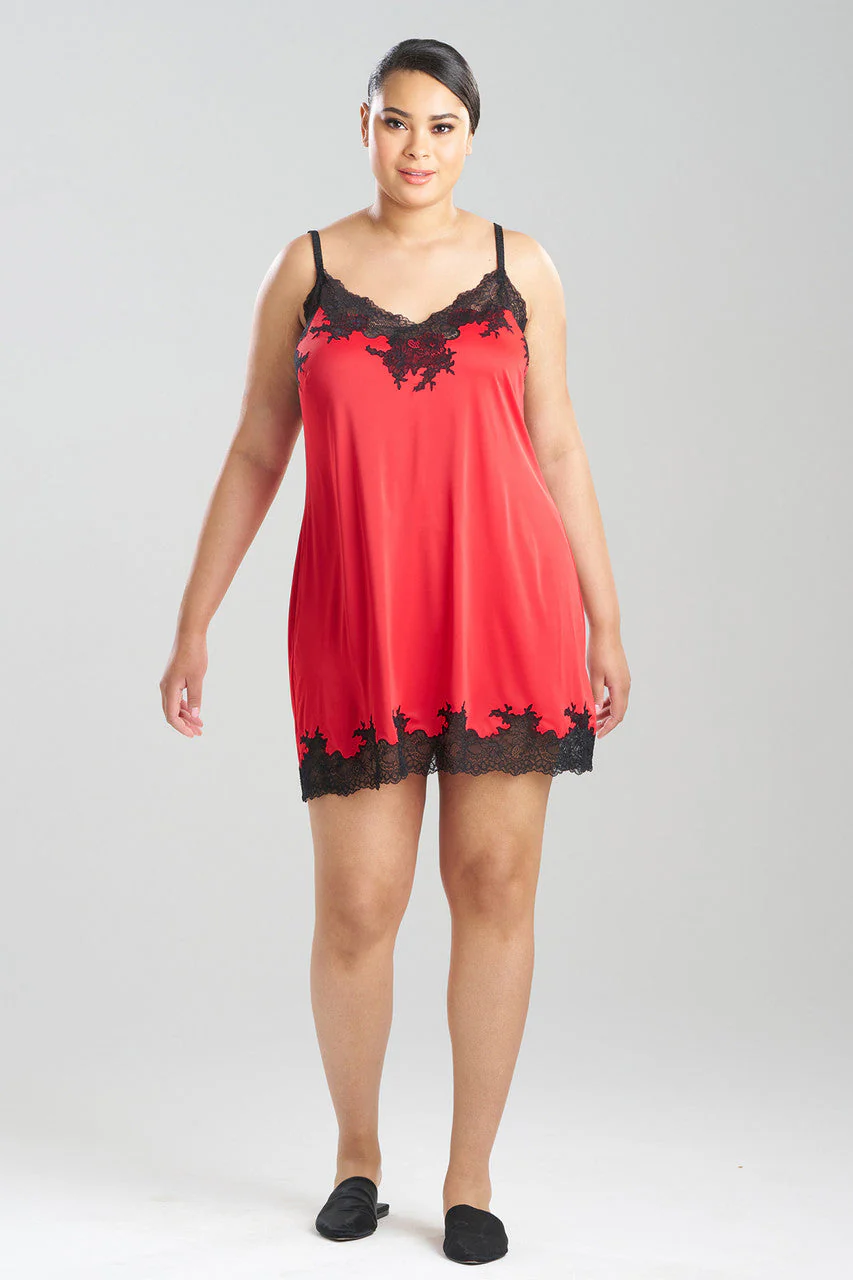 Enchant Lace Trim Chemise - Image 87