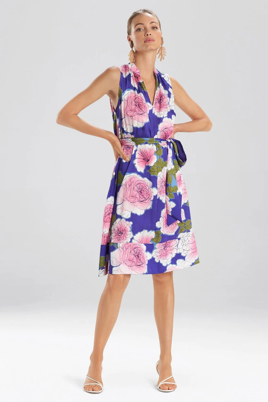 Garden Blossom Mandarin Dress - Image 2