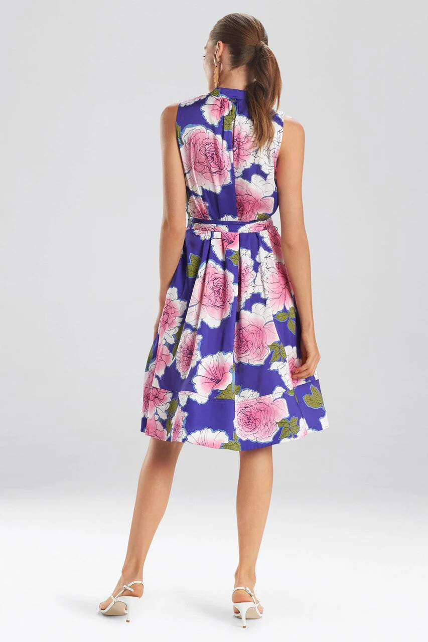 Garden Blossom Mandarin Dress - Image 3