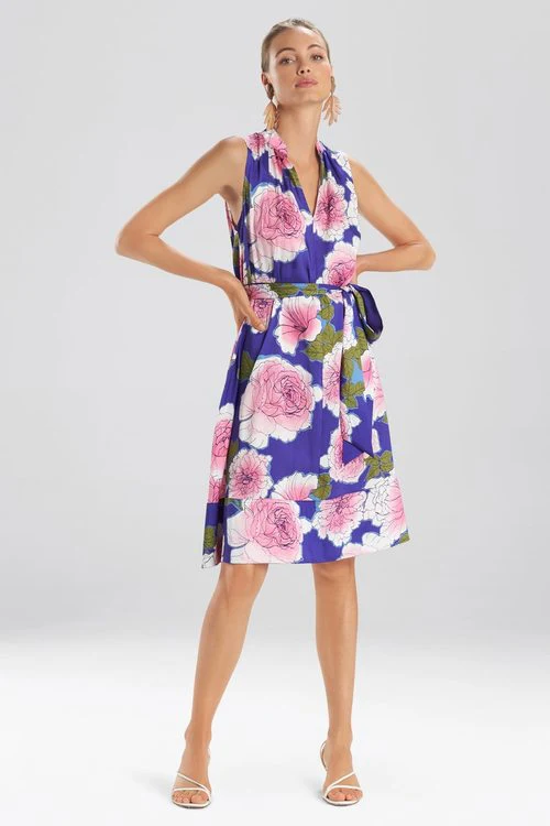 Garden Blossom Mandarin Dress - Image 6