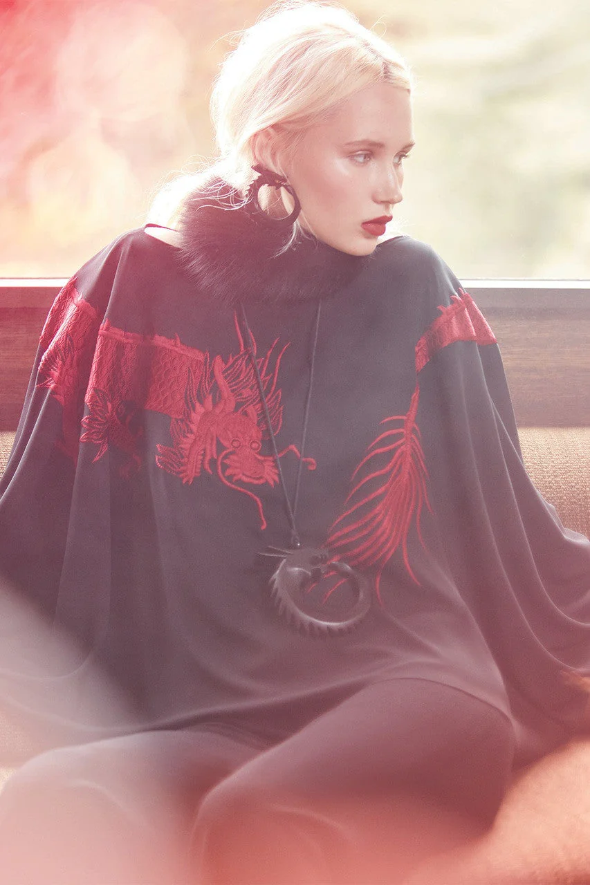 Horn Dragon Clip Earrings - Image 5