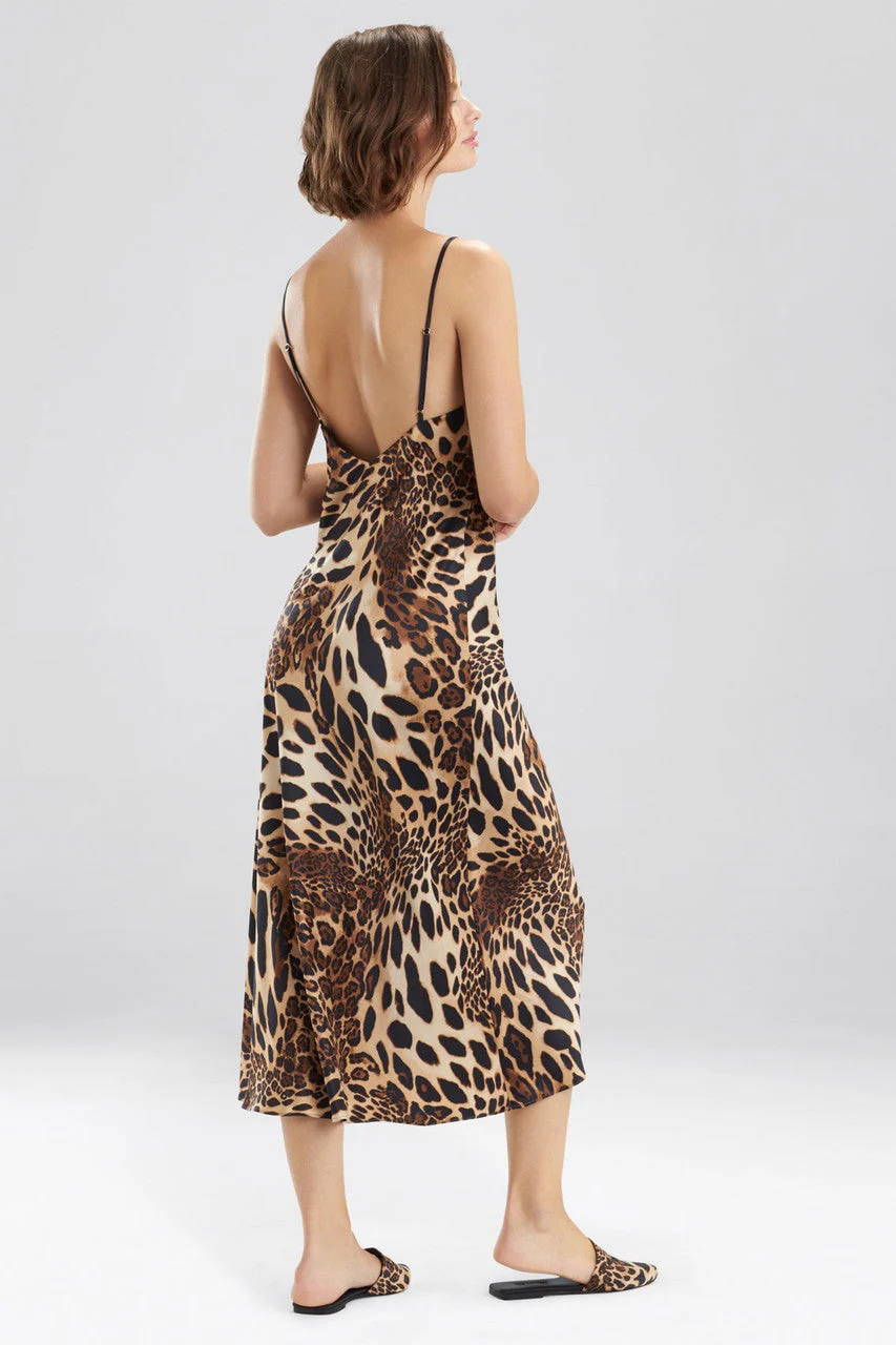 Luxe Leopard Slip Dress - Image 3