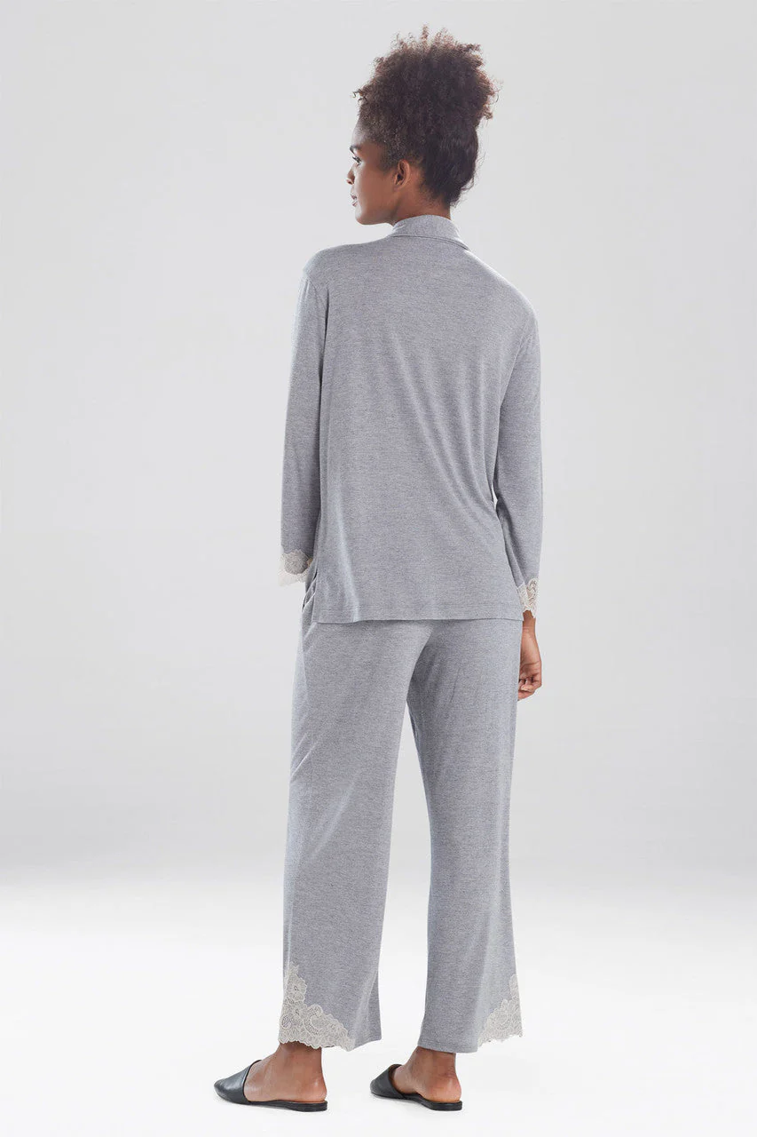 Luxe Shangri-La TENCEL™ Long Sleeve Notch PJ - Image 3