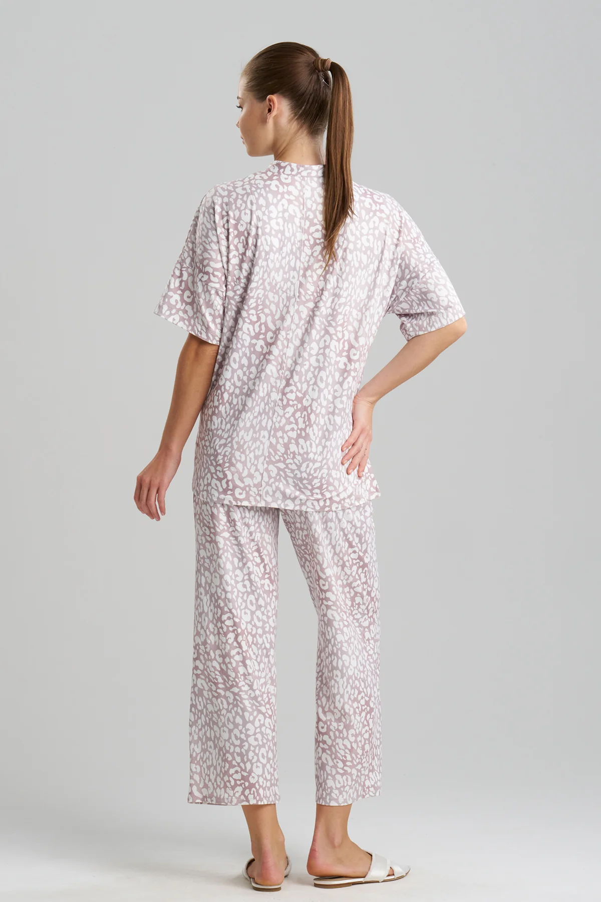 Misty Leopard Cozy Knit PJ - Image 2