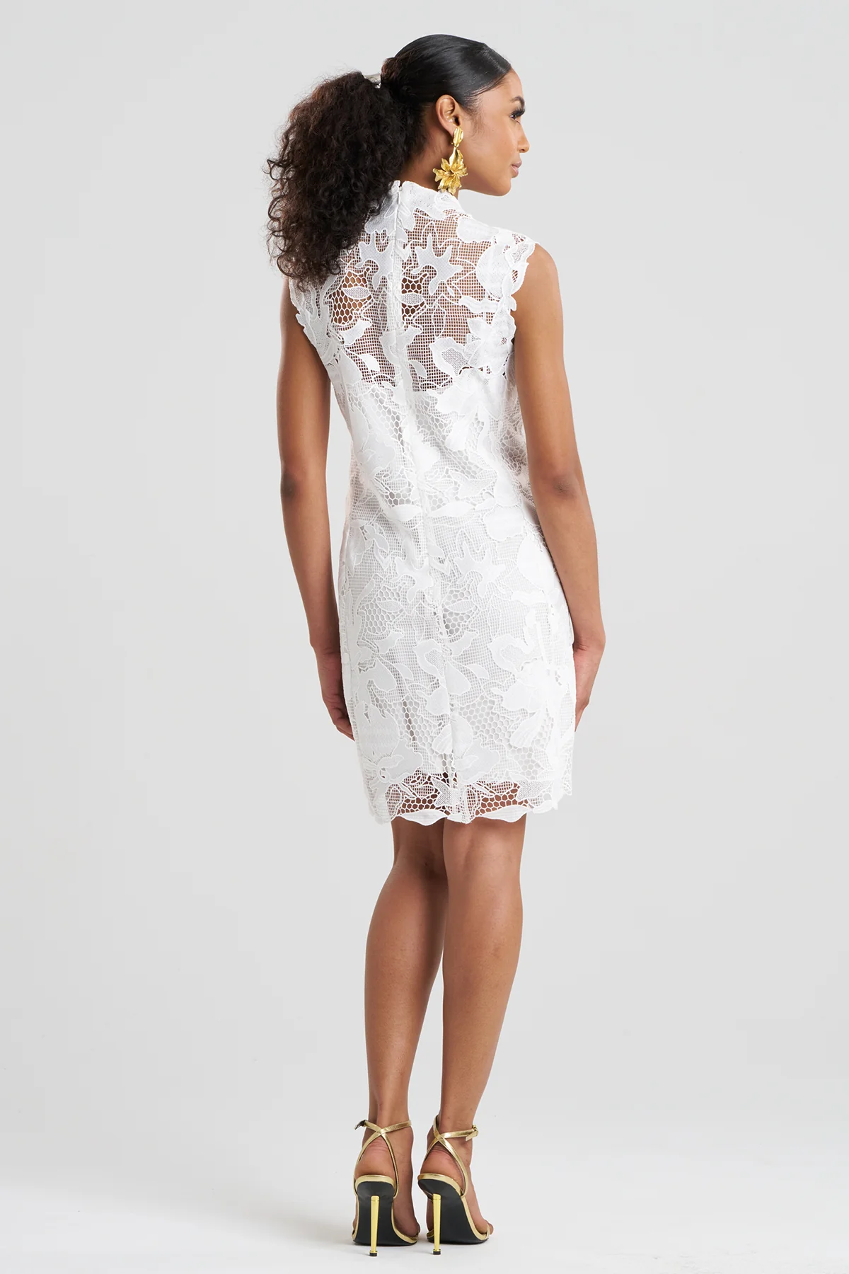 Nishi Lace Sheath Dress - Image 2