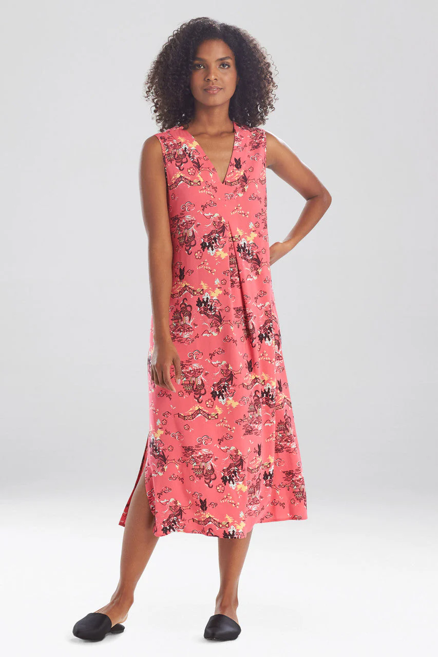 Pagoda Challis Gown - Image 2
