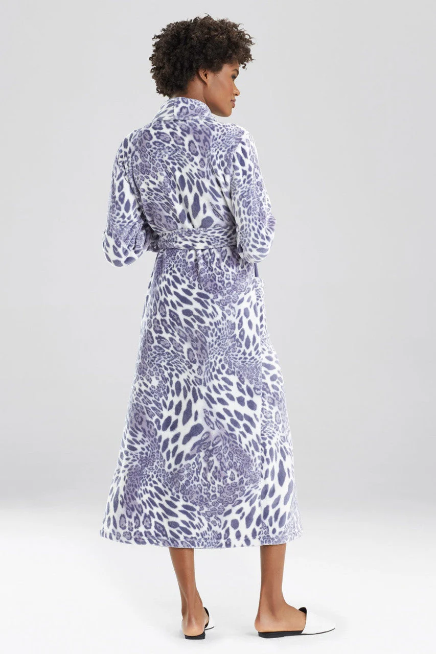 Plush Leopard Robe - Image 3