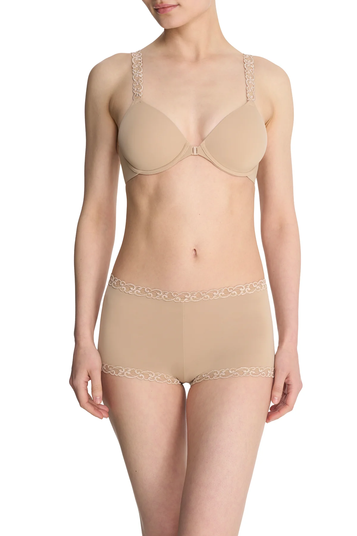 Pure Luxe Convertible Front Close Contour Underwire Bra - Image 7