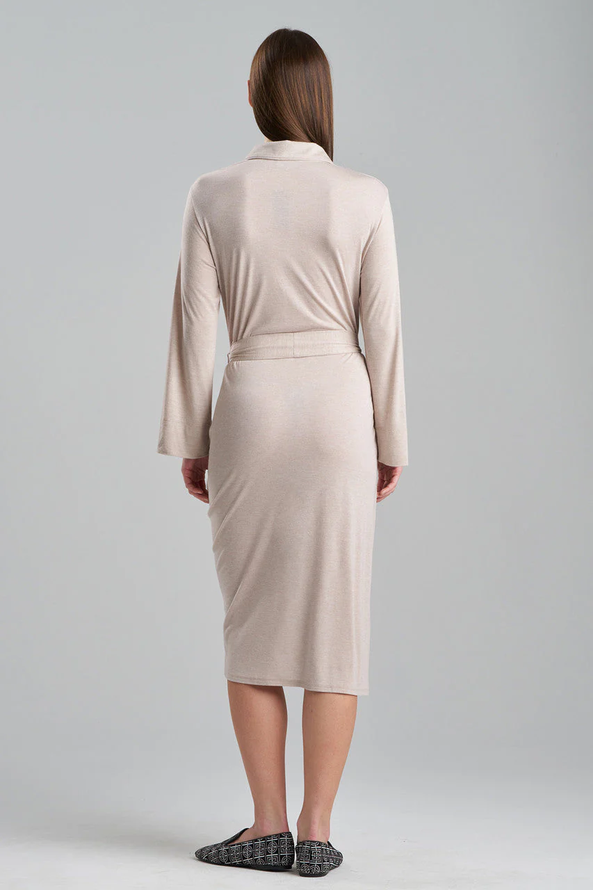 Shangri-La Embroidered TENCEL™ Robe - Image 4