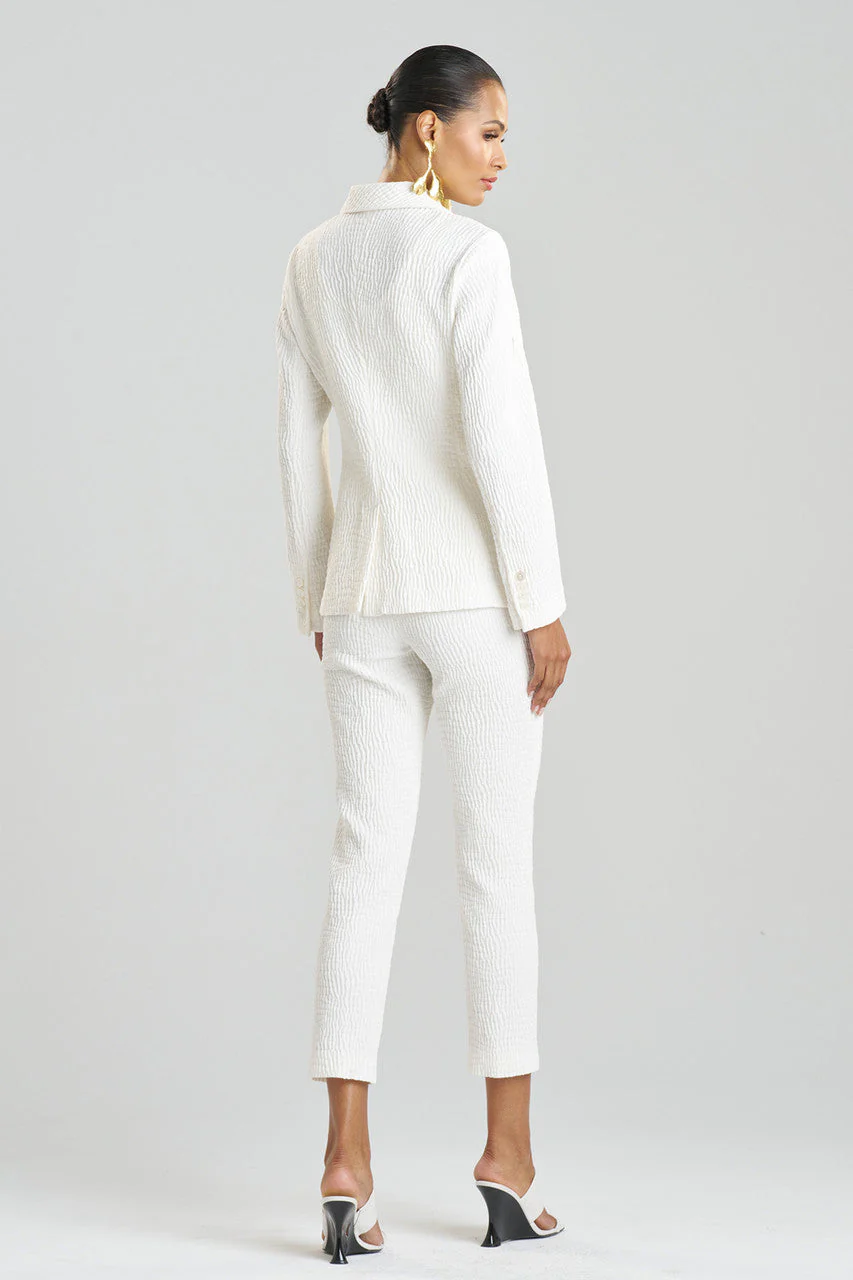 Textured Cotton Jacquard Jacket - Image 2