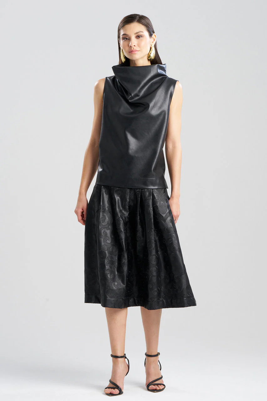 Vegan Luxe Lambskin Funnel Top